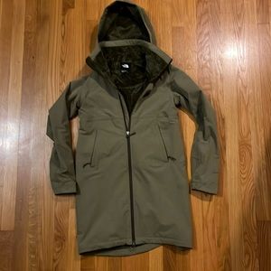The North Face winter coat.